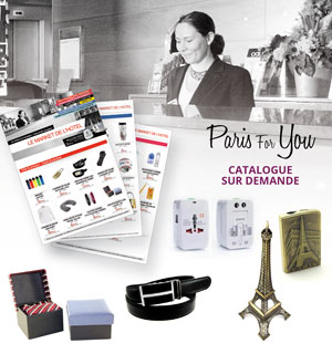 Paris For You catalogue d'hotel